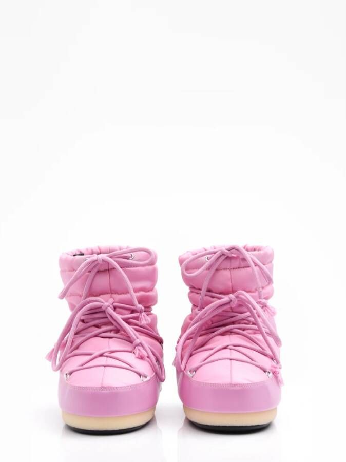 moon boot Roze Nylon Sneeuwlaarzen Pink Dames