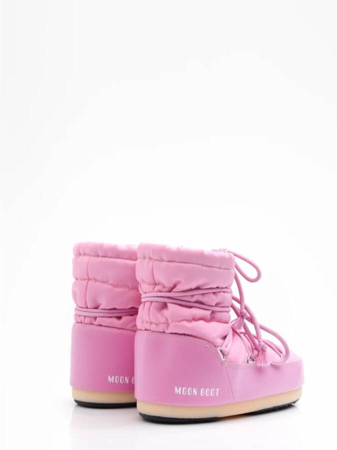 moon boot Roze Nylon Sneeuwlaarzen Pink Dames