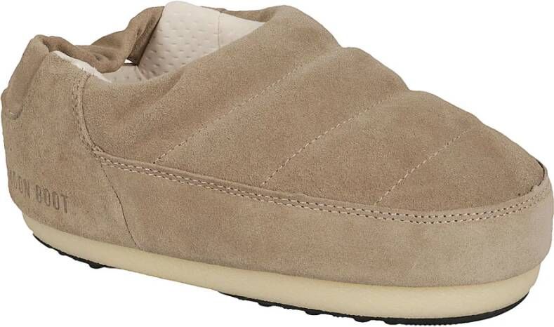 moon boot Sandaalband van suède Beige Dames