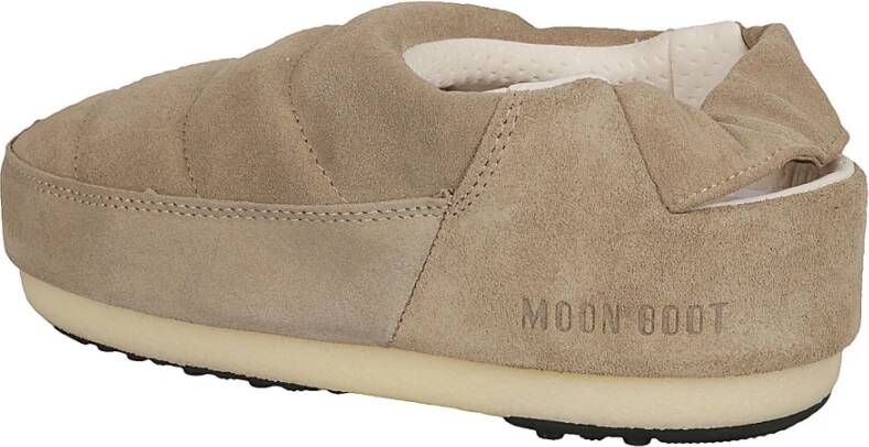 moon boot Sandaalband van suède Beige Dames