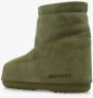 Moon Boot Icon Low Nolace Suede Sneeuwlaarzen Groen Vrouw - Thumbnail 9
