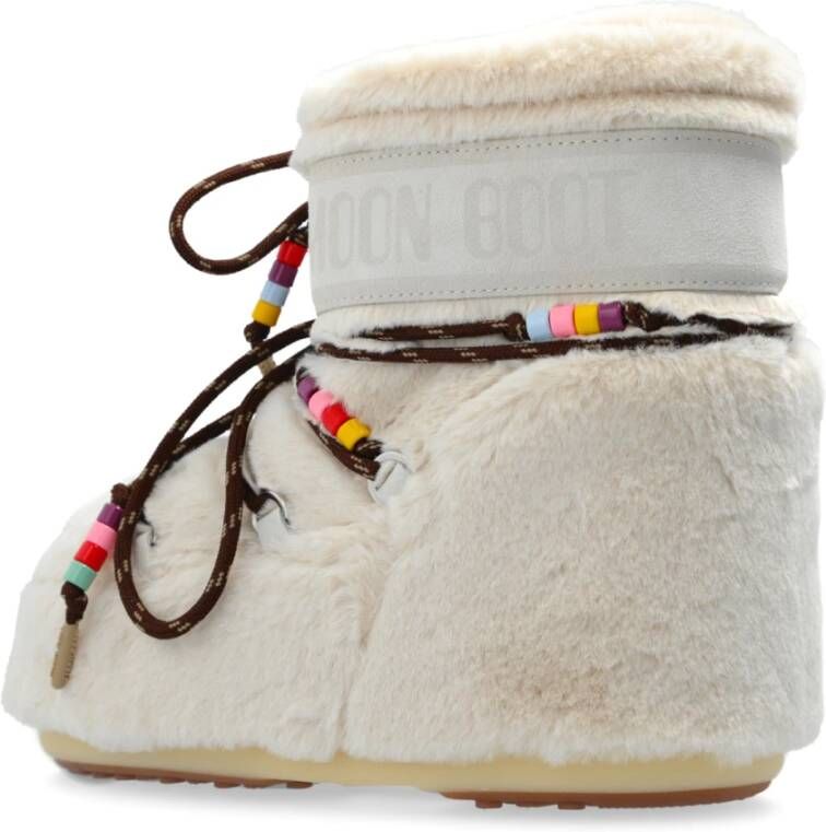 moon boot Sneeuwlaarzen Icon Low Faux Fur Beige Dames
