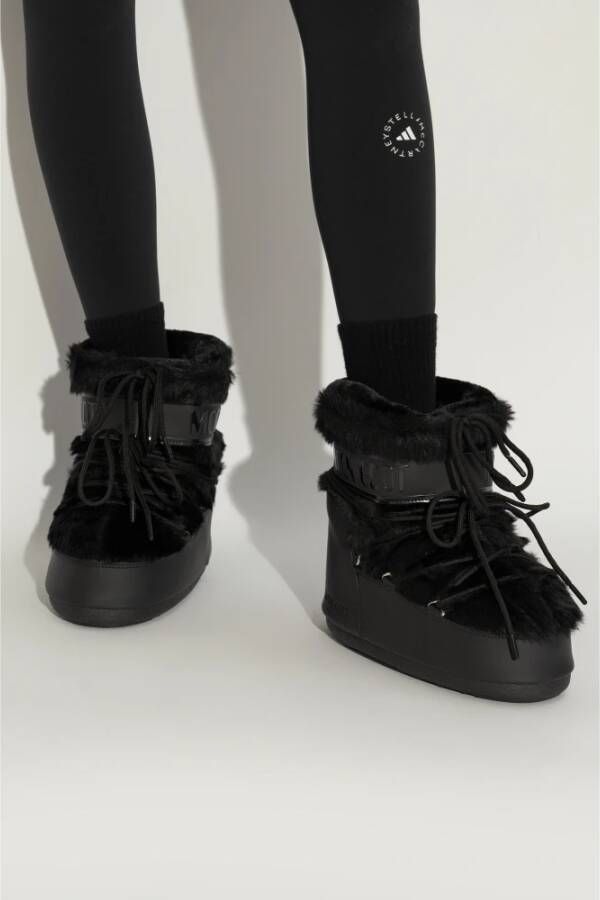 moon boot Sneeuwlaarzen Icon Low Faux Fur Black Dames