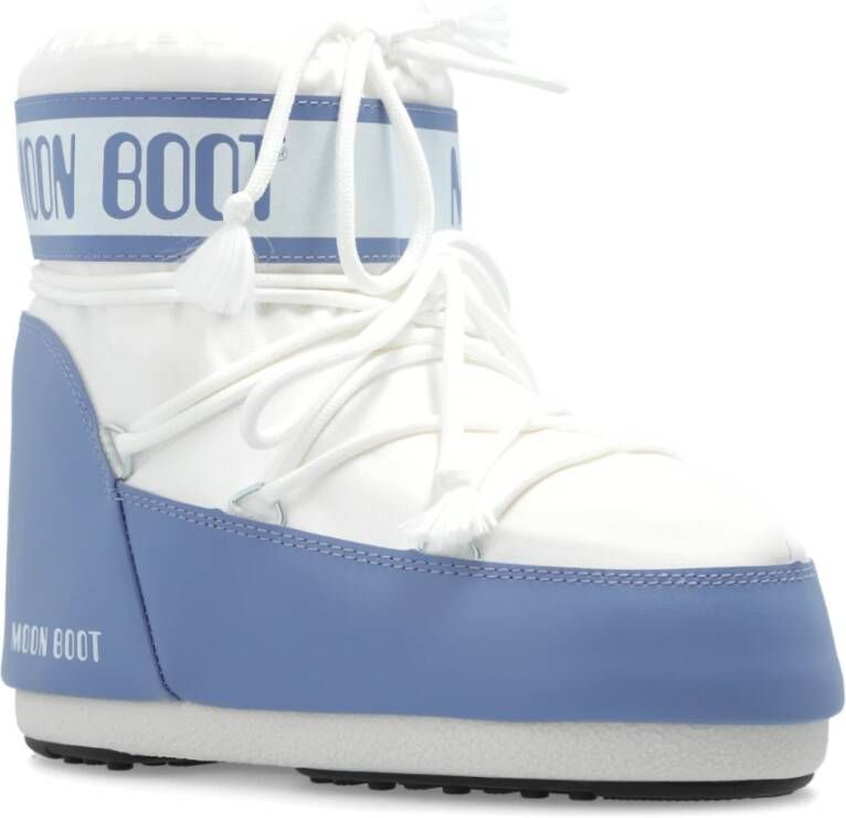 moon boot Icon Low Nylon Sneeuwlaarzen Blue Dames