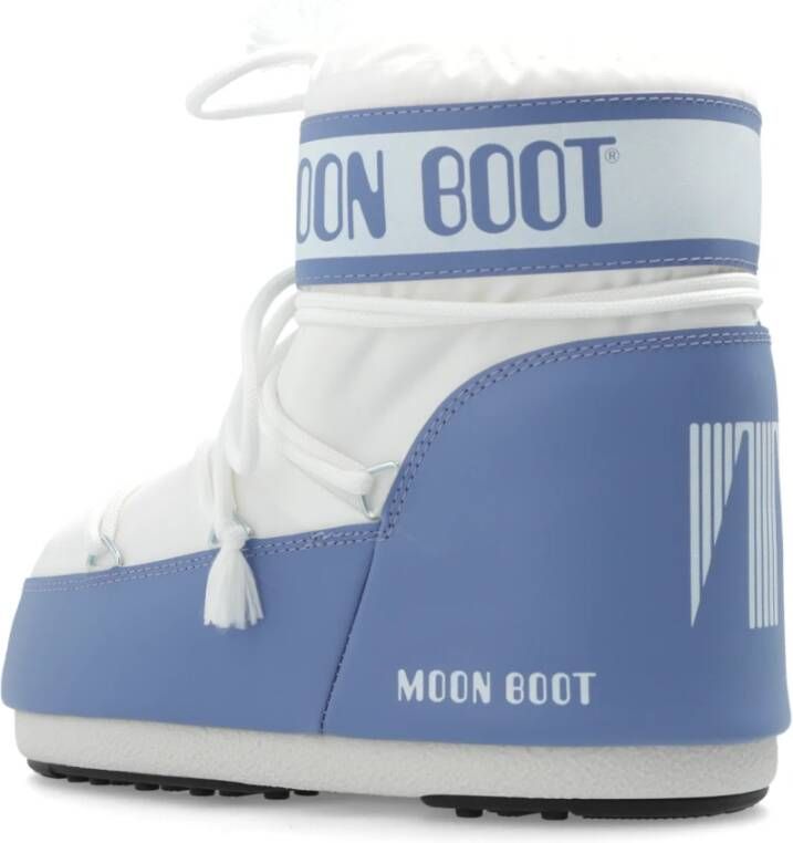 moon boot Icon Low Nylon Sneeuwlaarzen Blue Dames