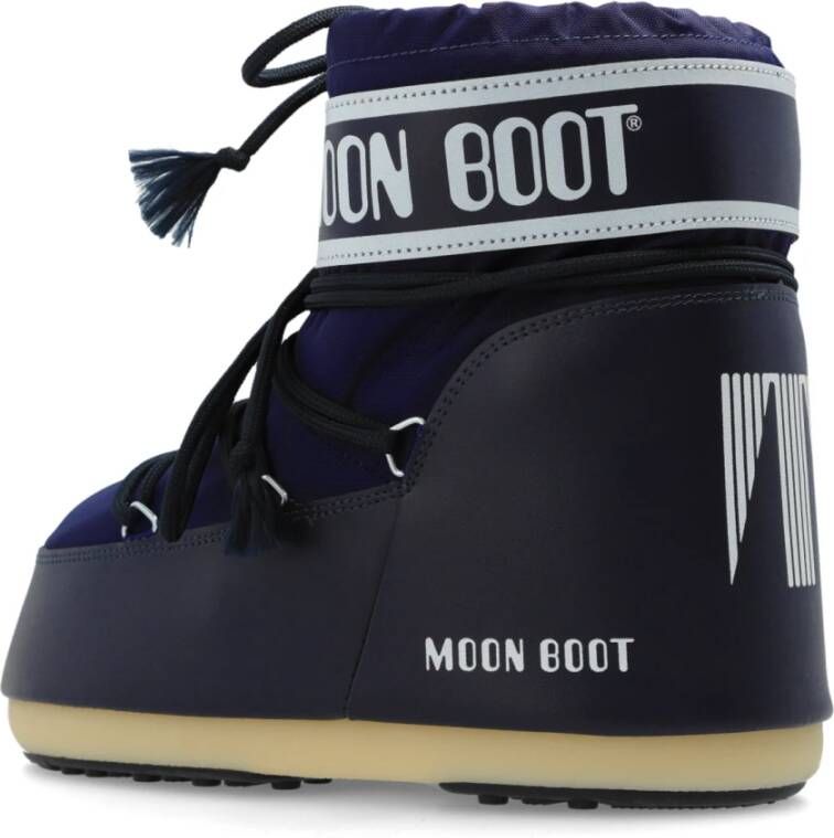 MOON BOOT Snowboots Dames Icon Low Nylon Maat: 36 38 Materiaal: Nylon Kleur: Blauw - Foto 7