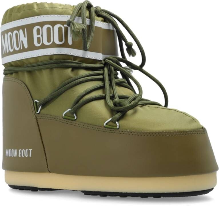 moon boot Icon Low Nylon Sneeuwlaarzen Green Heren