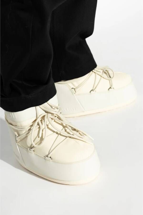 moon boot Sneeuwlaarzen 'Icon Low Rubber' White Heren