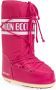 Moon boot Nylon Gevoerde Laarzen Front Lace Rubberen Zool Pink - Thumbnail 7