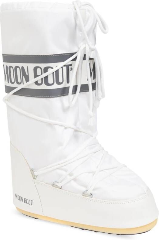 moon boot Icon Nylon Sneeuwlaarzen White Dames