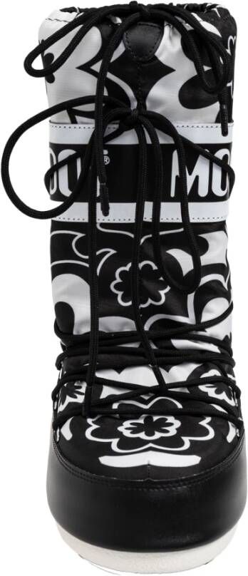 moon boot Sneeuwlaarzen Icon Flower Black Dames