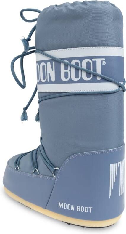 moon boot Snow Boots Icon Nylon Blue Dames
