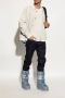 MOON BOOT Snowboots Dames Nylon Veter Snowboot Maat: 35 38 Materiaal: Nylon Kleur: Grijs - Thumbnail 11