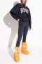 Moon boot Zwarte Nylon Winterlaarzen Orange Dames - Thumbnail 13