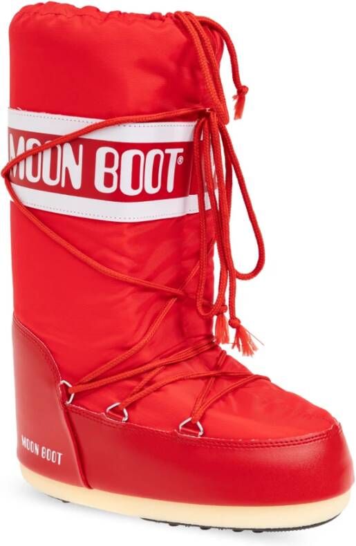 moon boot Snow Boots Icon Nylon Red Dames