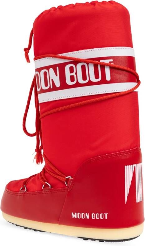 moon boot Snow Boots Icon Nylon Red Dames
