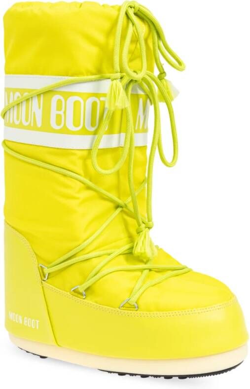 moon boot Sneeuwlaarzen icoon nylon Yellow Dames