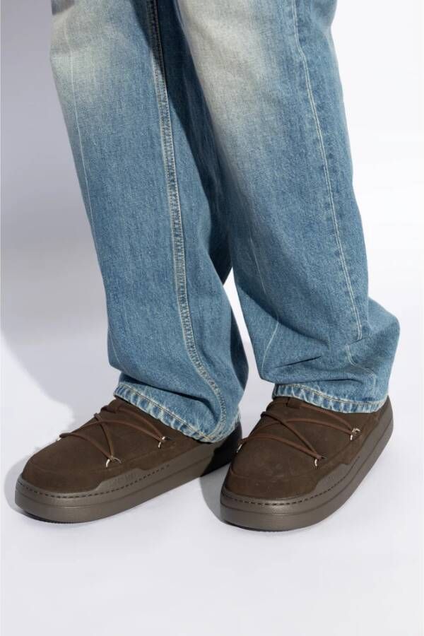 moon boot Sneeuwlaarzen MB Park Icon Suede Brown Heren