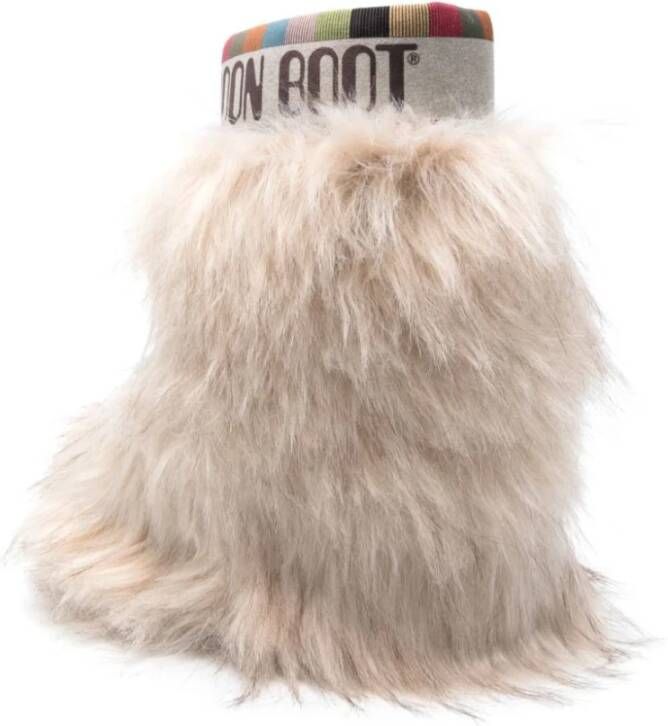 moon boot Studded Winterlaarzen Beige Dames