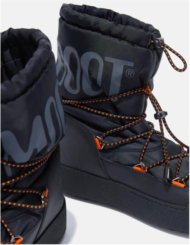 moon boot Track Polar Laarzen met Logo Print Black Heren