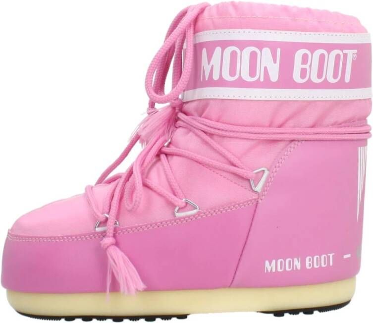 Moon Boot Laarzen Roze Polyamide Nylon Icon low nylon boots roze - Foto 3