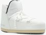Moon boot Witte Instaplaarzen met Kruislings Veters White Heren - Thumbnail 10