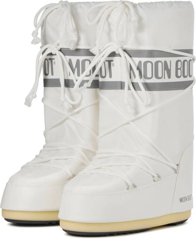 moon boot Witte Enkellaarsjes White Dames