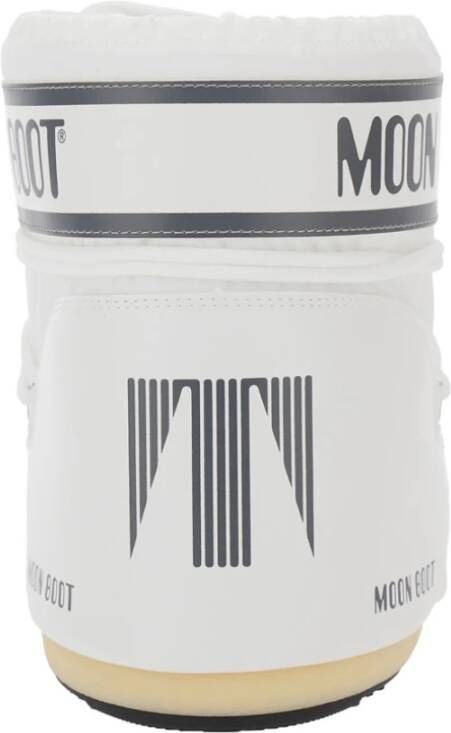 Moon Boot Witte Icon Low Nylon Winterlaarzen