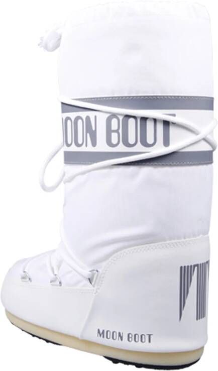 moon boot Witte Nylon Icon Laars White Dames