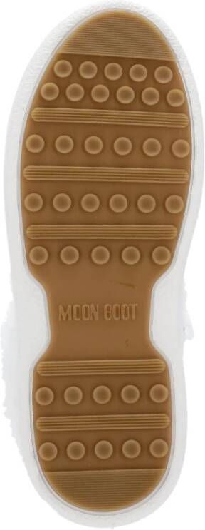 moon boot Witte Snowboots met Bont Inzetstukken White Dames