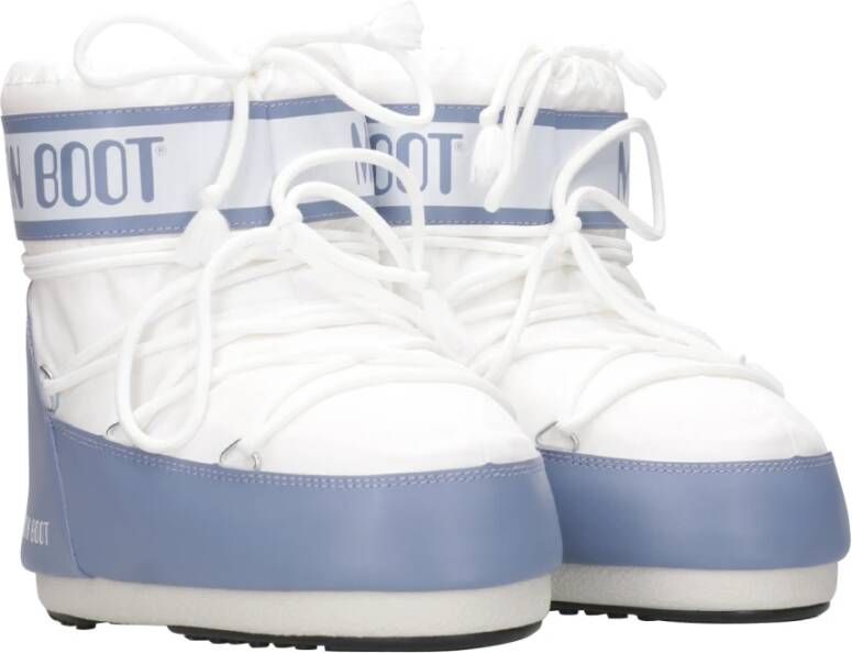 moon boot Witte+Stof Waterdichte Winterlaarzen Multicolor Dames