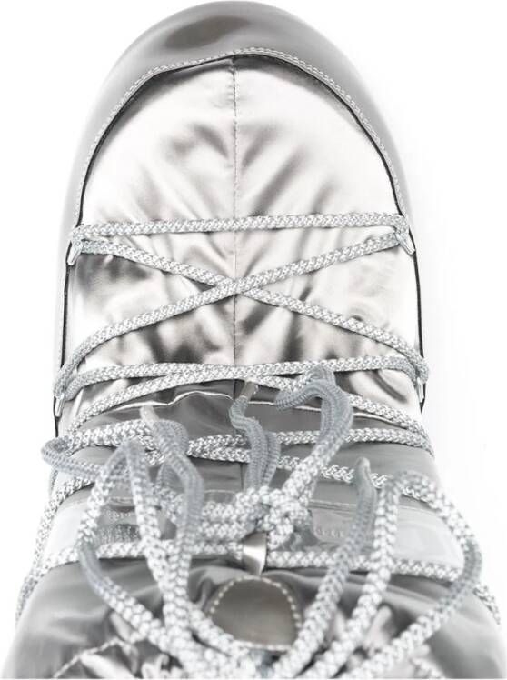 moon boot Zilver Geïsoleerde Winterlaarzen Gray Dames
