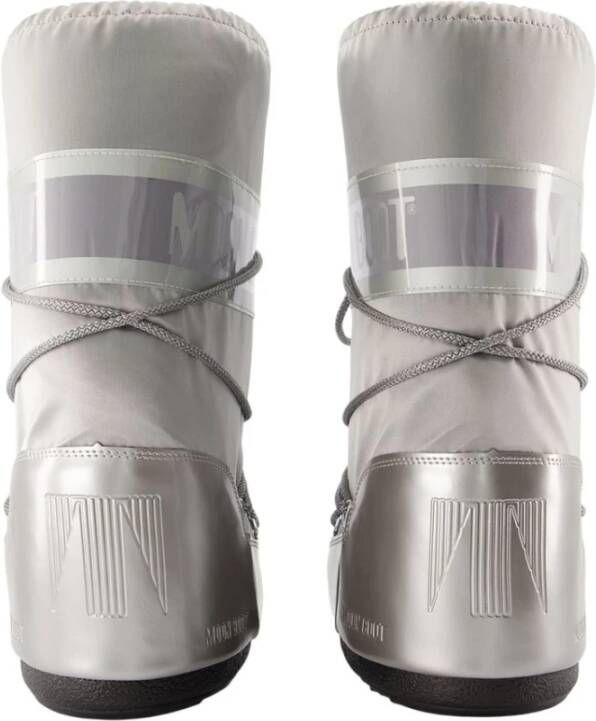Moon Boot Zilveren Glance Laarzen Synthetische Stijl