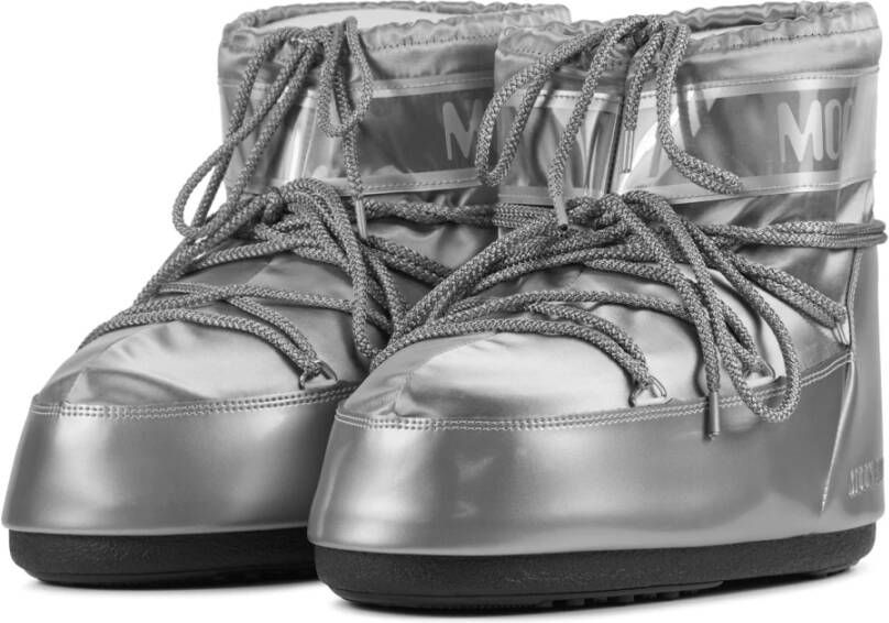 moon boot Zilveren Suède Laars Gray Dames