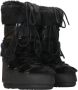 Moon boot Zwarte Instaplaarzen met Nepbont en Verstelbaar Trekkoord Black Dames - Thumbnail 10