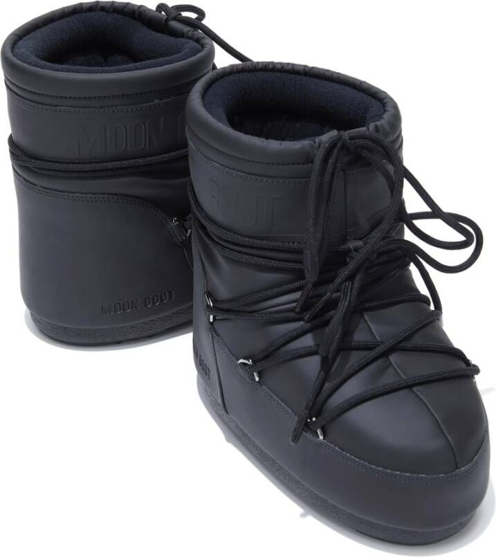 Moon Boot Zwarte enkellaarzen voor vrouwen