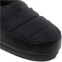 Moon boot Zwarte gewatteerde nylon muilen voor heren Black Heren - Thumbnail 3
