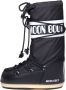 Moon Boot Zwarte nylon sneeuwlaarzen met logo - Thumbnail 2