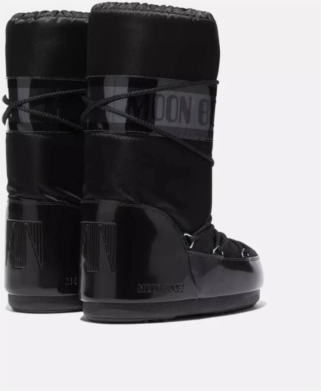 moon boot Zwarte Sneeuwlaarzen Icon Glance Black Dames