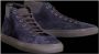 Moorer Flexibele hoge sneakers Blue Heren - Thumbnail 2