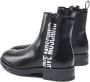 Moschino Dames Chelsea Leren Laarzen Black Dames - Thumbnail 4