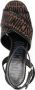 Moschino Bruine Logo-Print Plateau Sandalen - Thumbnail 2