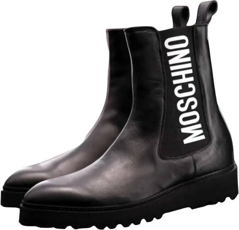Moschino Chelsea -laarzen Zwart Heren