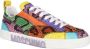 Moschino Contrasterende lage sneakers Multicolor Dames - Thumbnail 2
