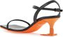 Moschino Zwarte Nappa Leren Sandalen Elegante Stijl Black Dames - Thumbnail 6