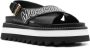 Moschino Roze Casual Open Platte Sandalen Pink Dames - Thumbnail 6