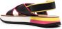 Moschino Flat Sandals Multicolor Dames - Thumbnail 3