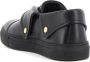 Moschino Iconische Biker Slip-Ons Black Dames - Thumbnail 4