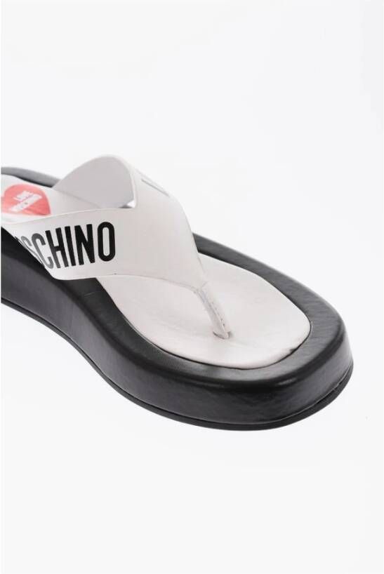 Moschino Flip Flops Wit Dames