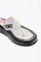 Moschino Tweekleurige Teenslippers voor de Zomer White Dames - Thumbnail 3